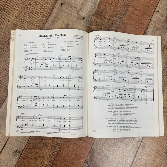 Christmas Greetings 100 Greatest Christmas Songs Organ Music Book Notes Holiday - Picture 8 of 9